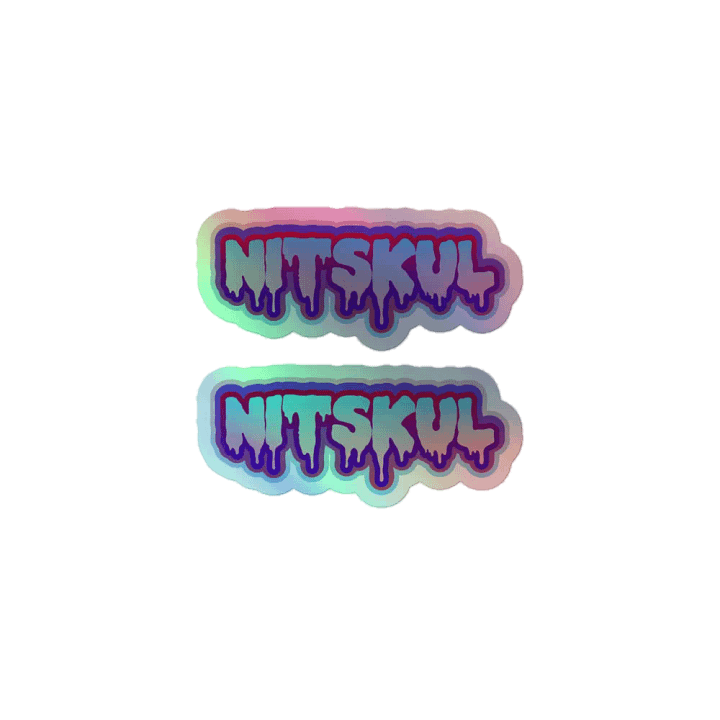 Holo Dual Nitskul Drippy Stickers product image (1)