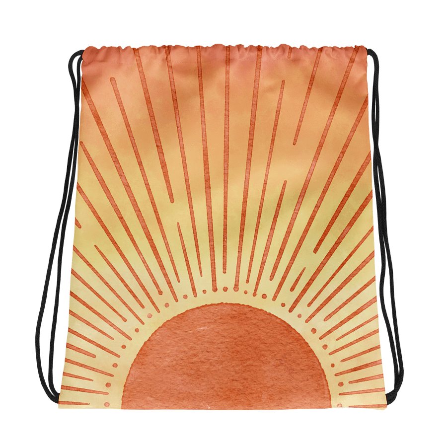 Sunrise Horizon Drawstring Bag product image (1)