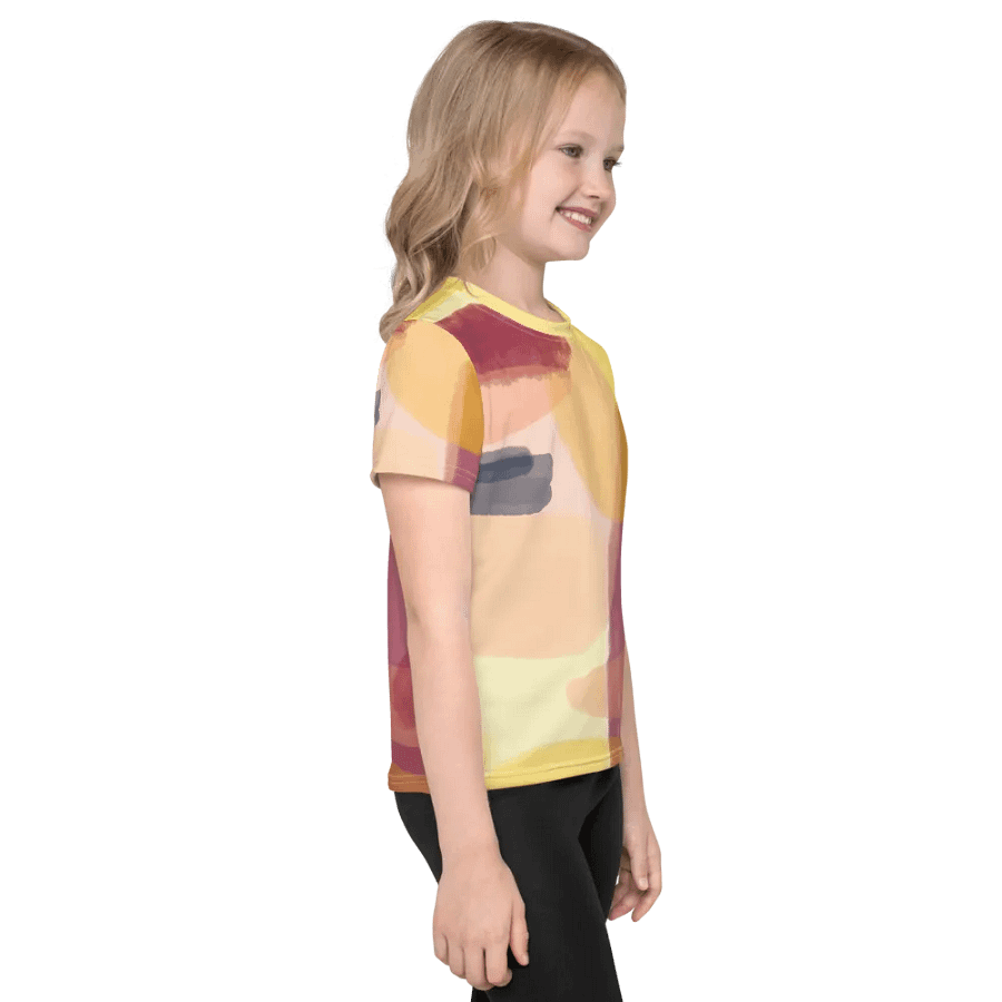 All-Over Print Kids Crew Neck T-Shirt product image (4)