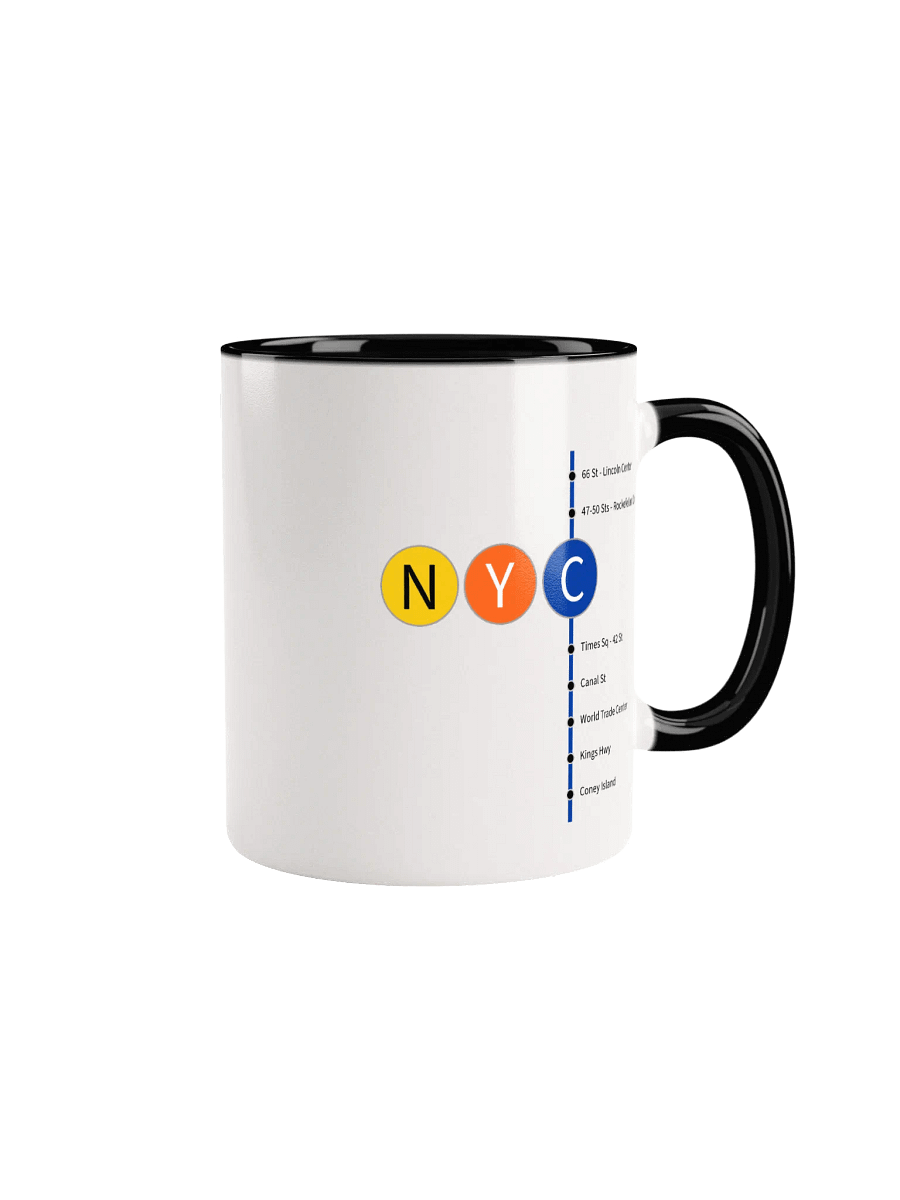 NYC Subway and No Sleep Till Brooklyn Mug product image (1)