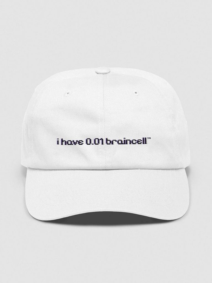 0.01 braincell cap - white product image (1)