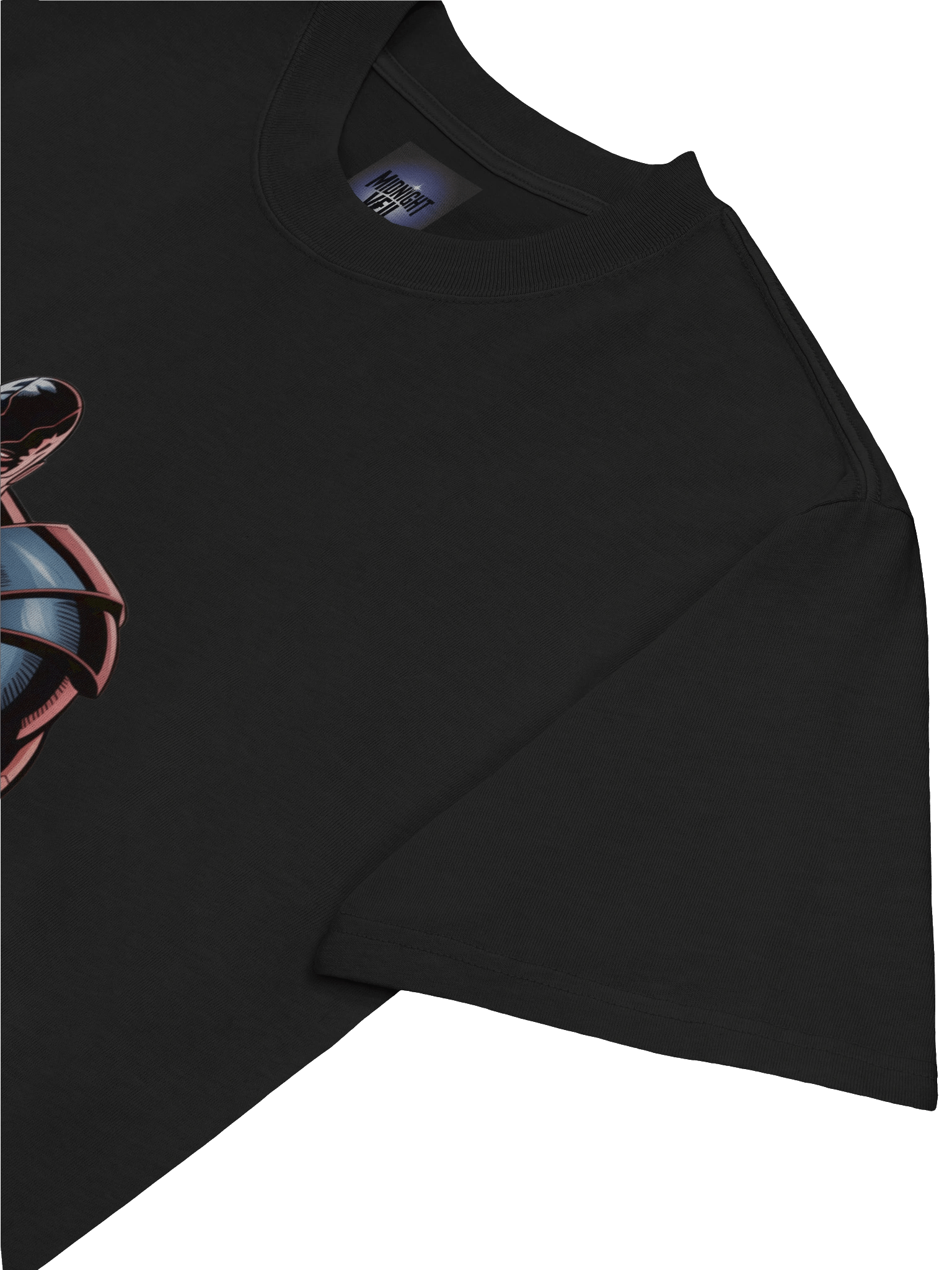 Voidheart Radiance: Darkseid Oversized Faded T-Shirt product image (7)