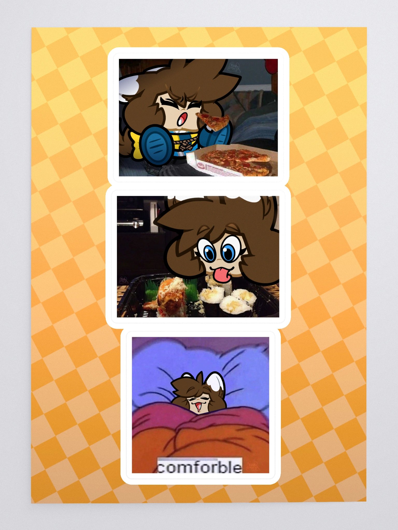 Yuki Memes Sticker Sheet product image (3)