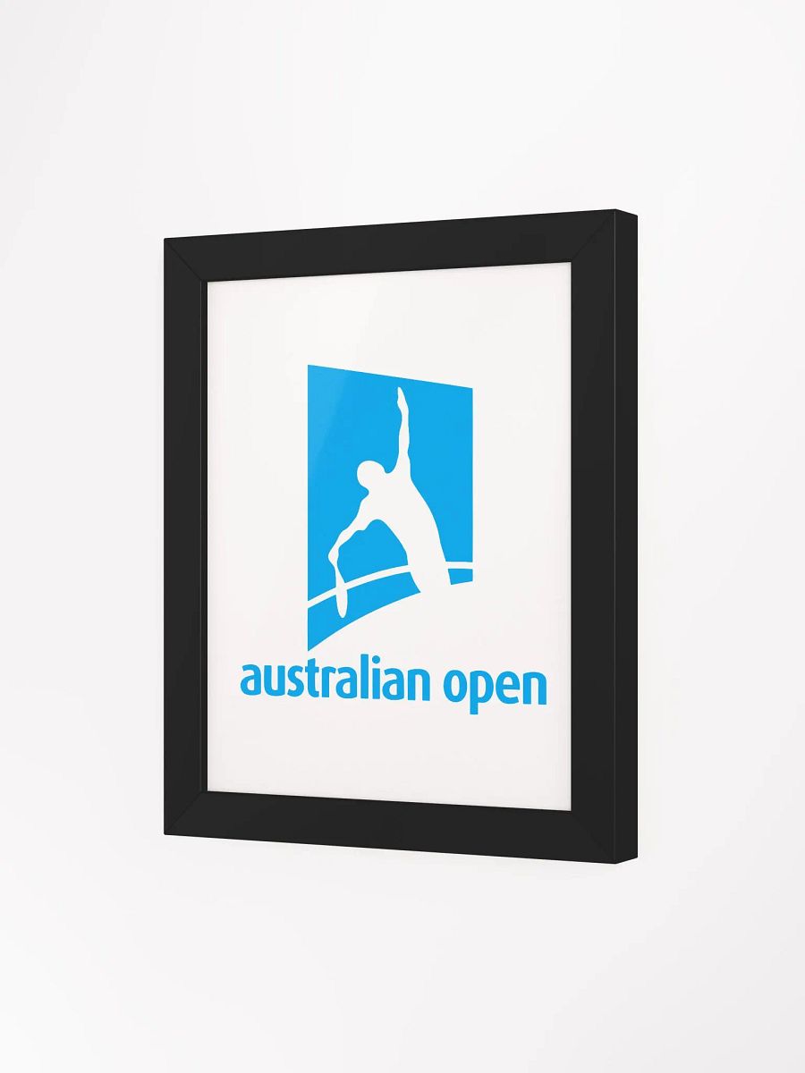 Australian Open Silhouette Framed Poster product image (34)