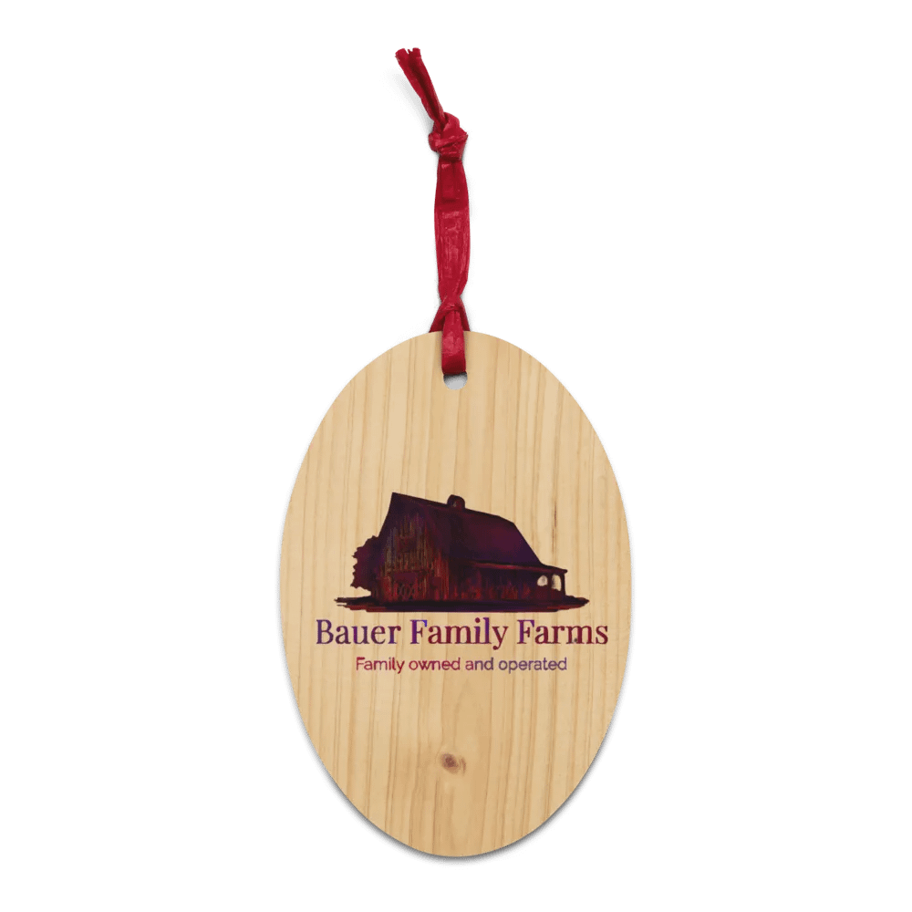 Bauer Family Farms Wooden Ornaments - Holiday Collection product image (3)