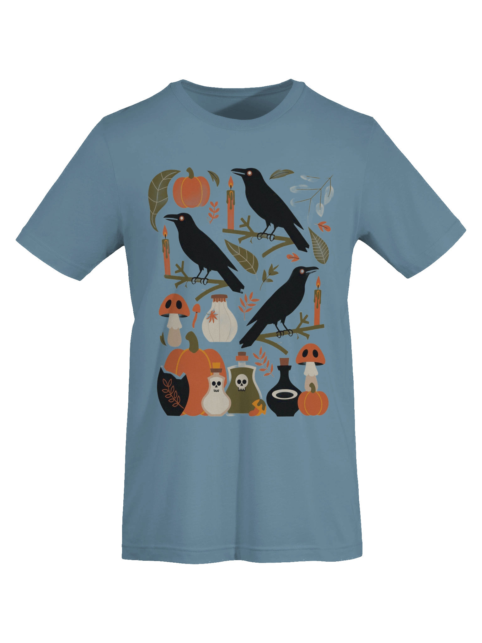 Boho Halloween T-Shirt | Autumn Boho Tee | Spooky Season Shirt | Gothic Boho T-Shirt | Gift for Halloween Lovers product image (5)