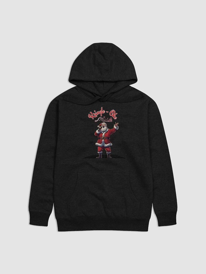 Kringle - Oke, Karaoke Singing Santa - Christmas Hoodie product image (2)