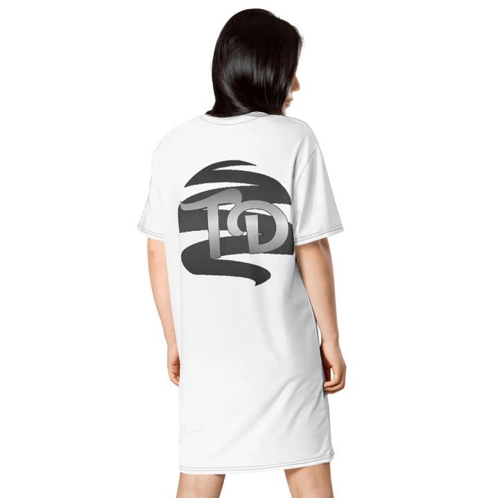 Robe t-shirt à imprimé intégral TD product image (2)