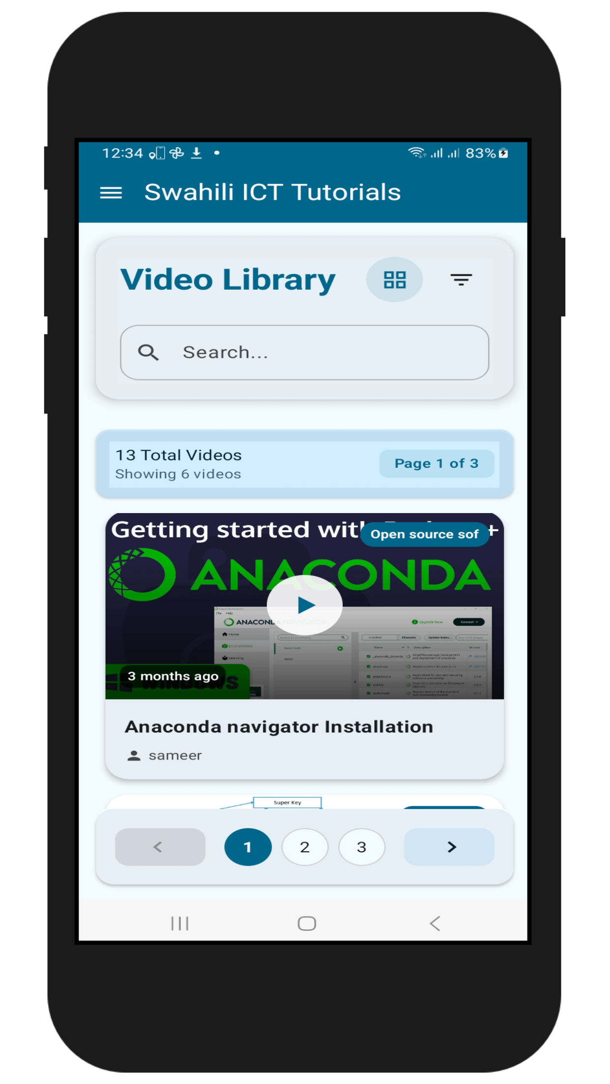 Educational Content Management System (Web + Android) product image (7)