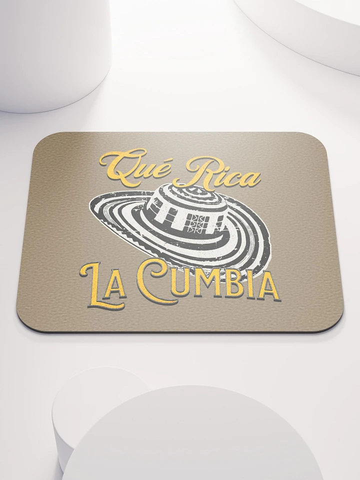 Qué Rica La Cumbia Mousepad product image (1)