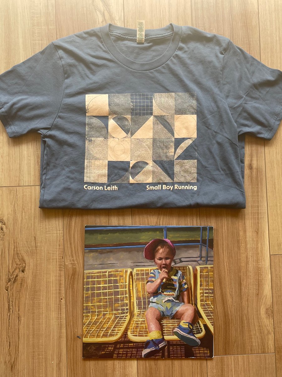 Small Boy Running Bundle: Vinyl & Shirt product image (1)