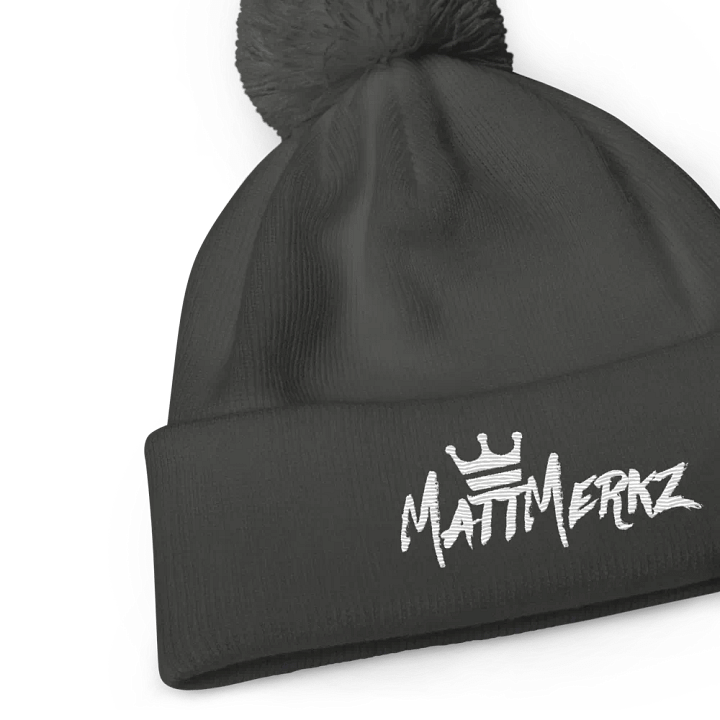MattMerkz WhiteOut Knit Cap product image (2)