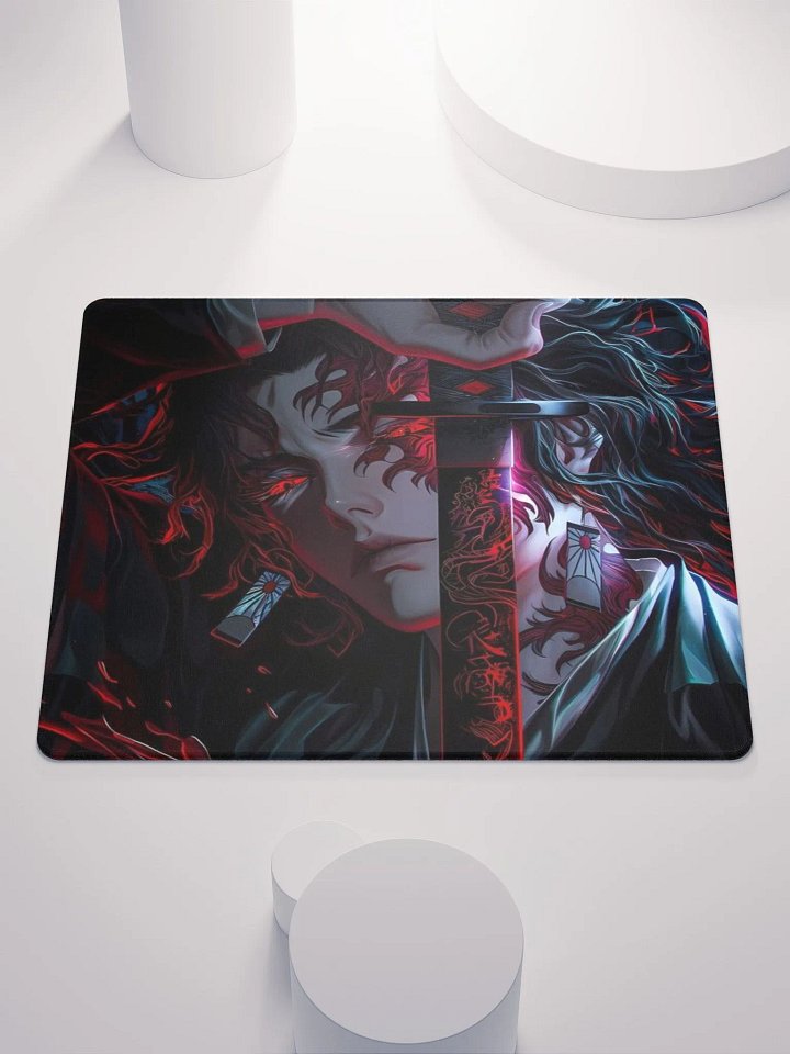 Red Demon Swordsmen Mouse Pad product image (1)