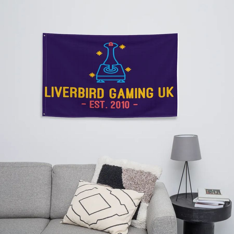 Liverbird Emblem All-Over Flag product image (8)