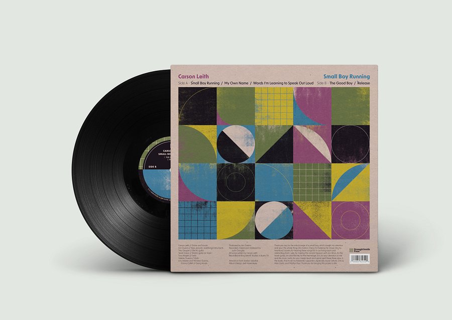 Small Boy Running Bundle: Vinyl & Shirt product image (6)