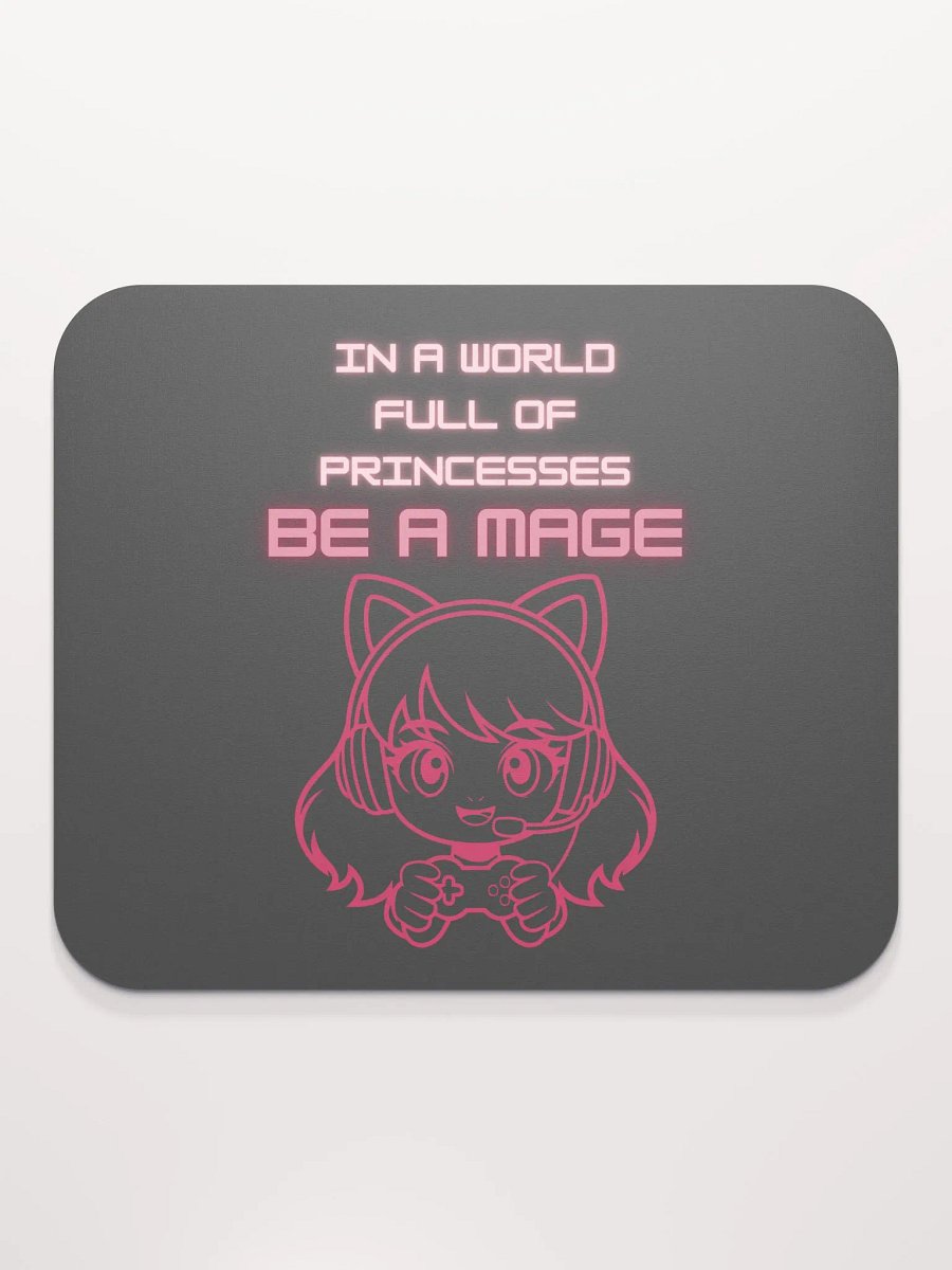 🎮 Gamer Girl Mouse Pad – Precision, Power & Pink Vibes! 💖 product image (3)