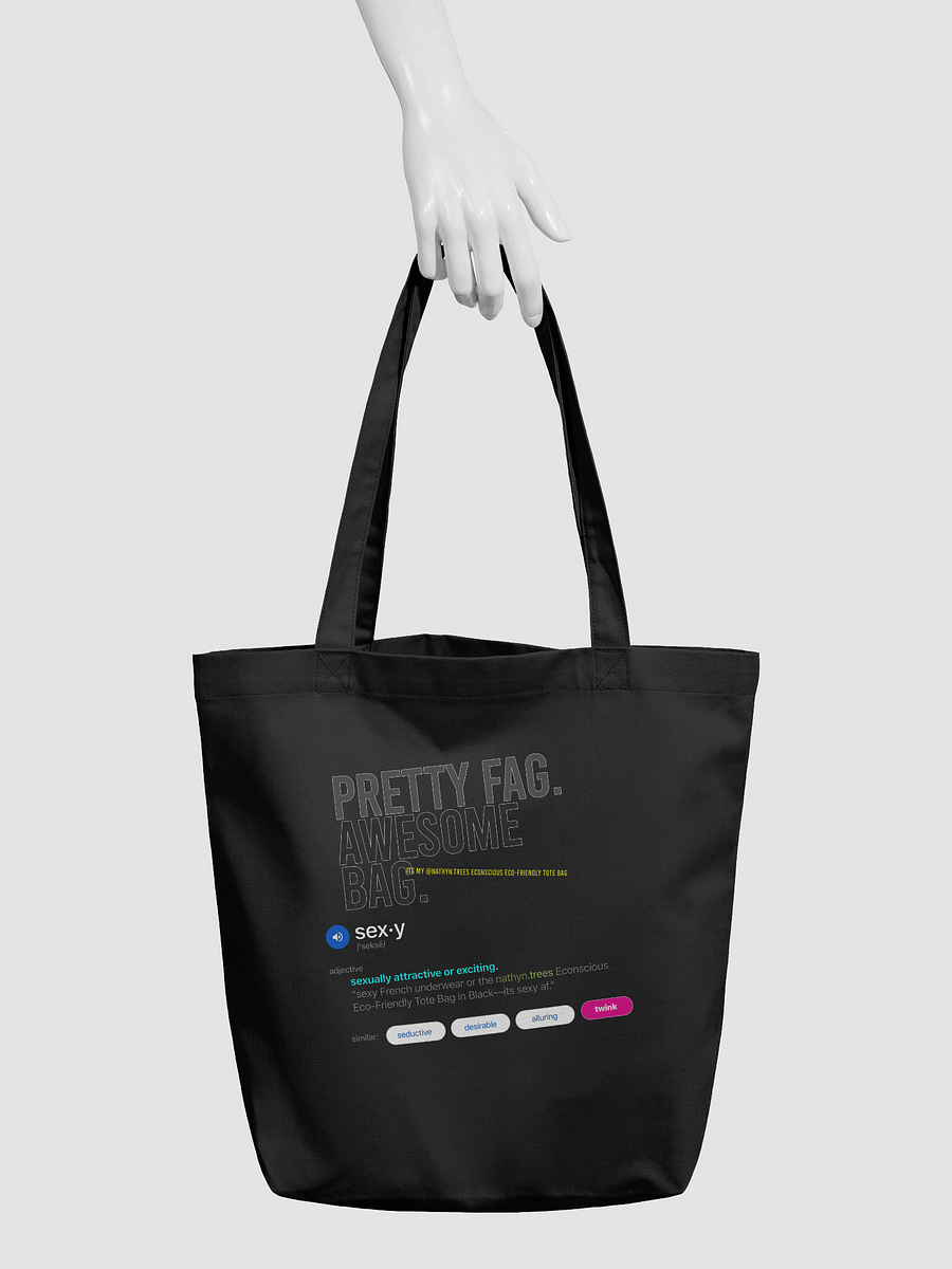 The @nathyn.trees Econscious Eco-Friendly Tote Bag in Black product image (3)