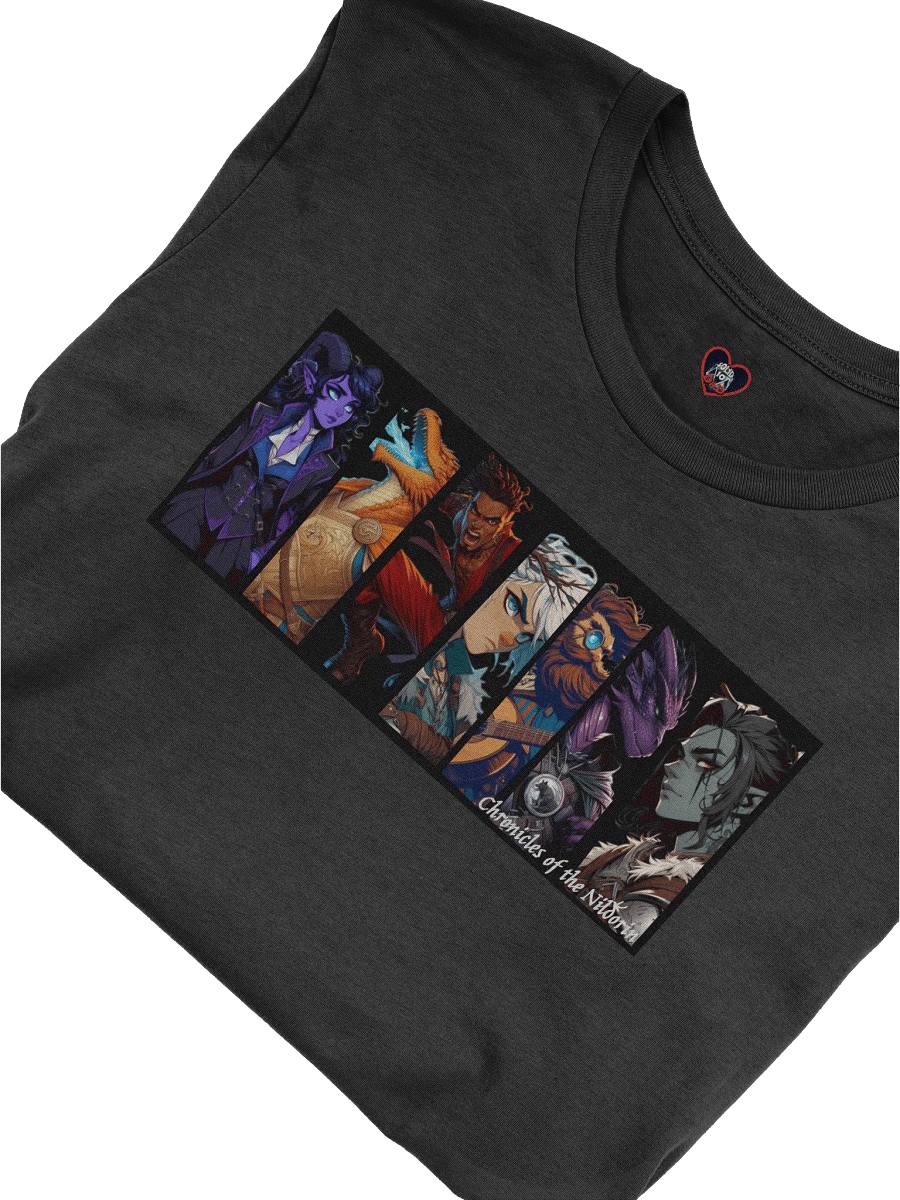 Chronicles of the Nildorin Characters Tee product image (1)