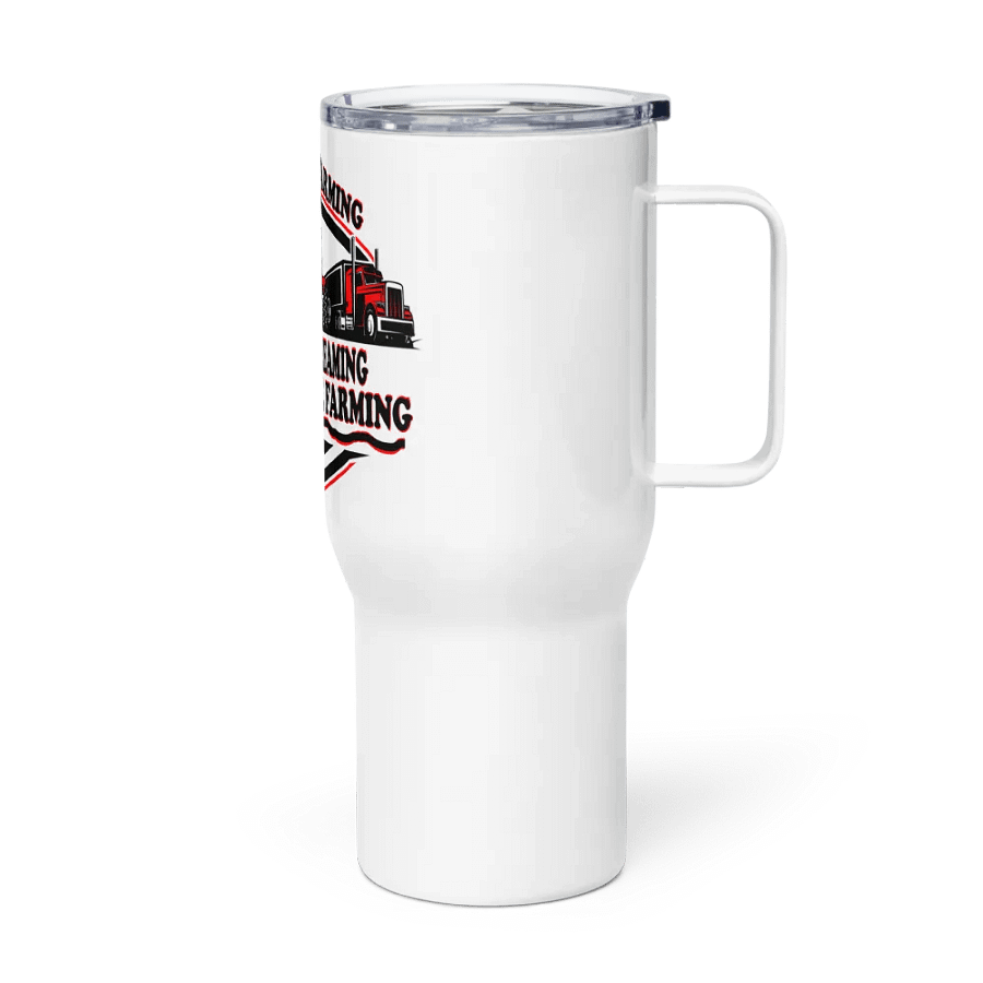 Travel Mug with a Handle WITH REDDOG FARMING LOGO product image (4)