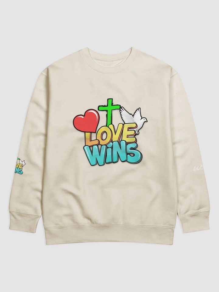 Love Wins Collection - Cotton Heritage Premium Sweatshirt product image (6)