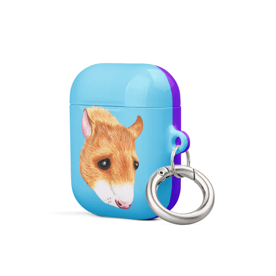 rat needs love Airpods case product image (1)