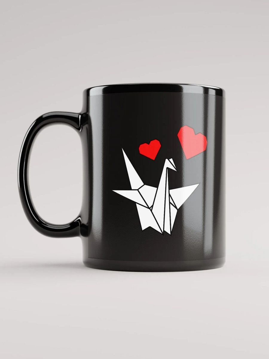 Origami Love Mug - Black product image (11)