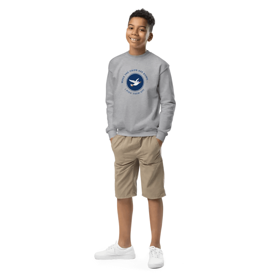 When the Chips are Down I Pick Them Up! Youth Sweatshirt product image (1)