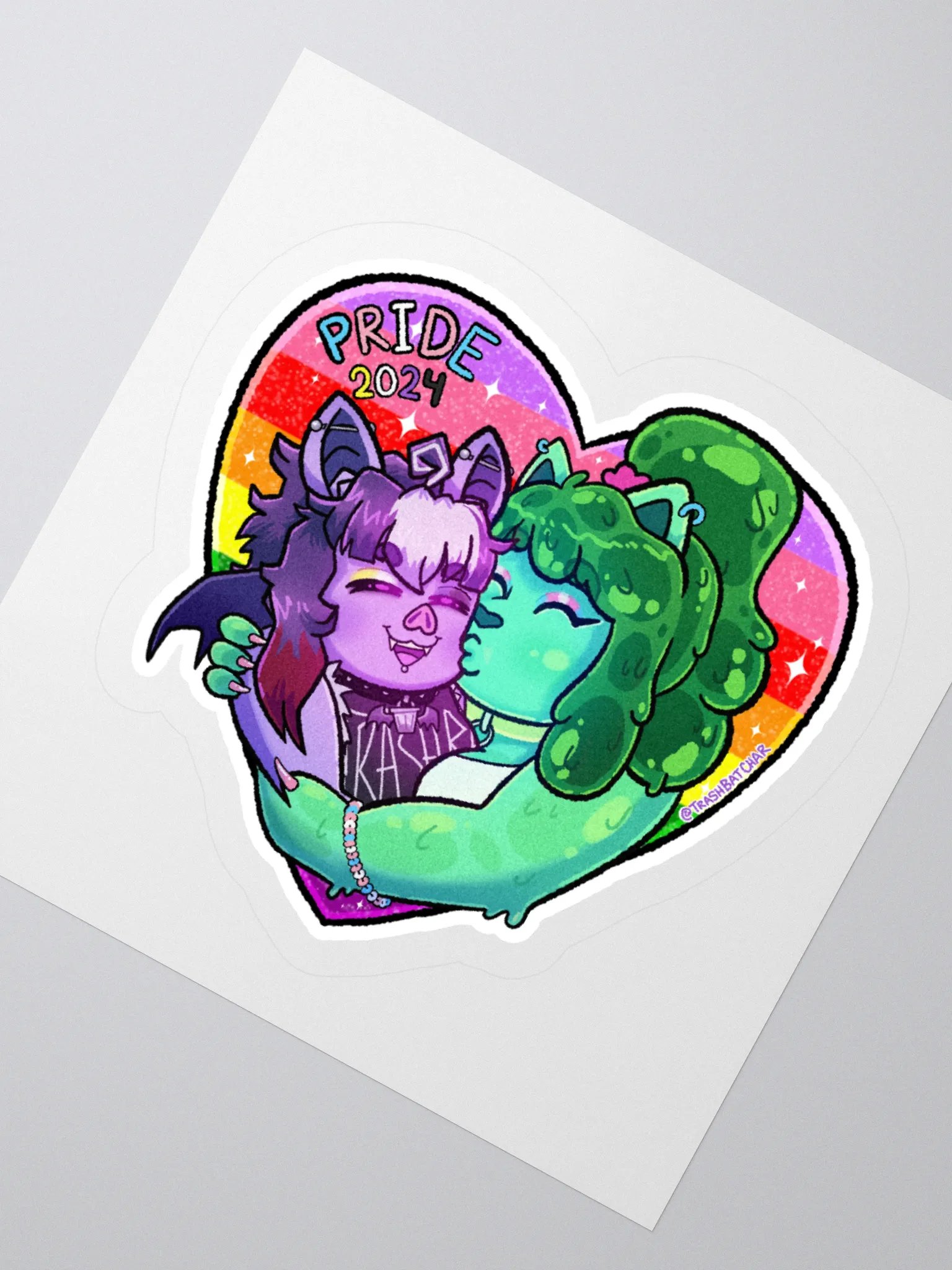 SlimeyBat - Pride 2024 [sticker] product image (2)