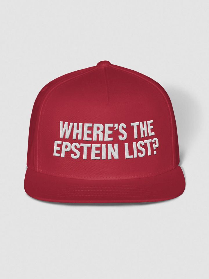 Where's the Epstein List? product image (1)