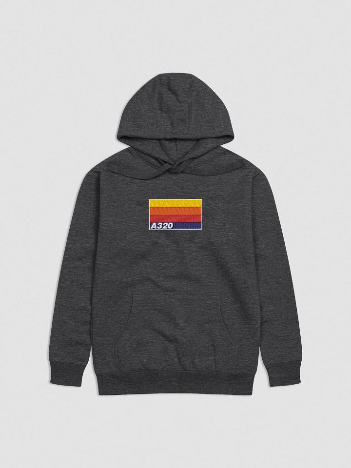 Embroidered Airbus A320 Retro Hoodie product image (2)