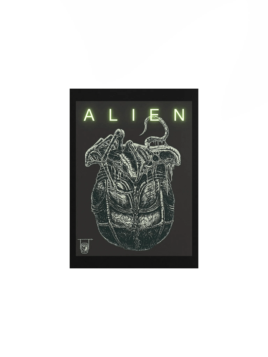The Alien- Art Print 2/2 product image (2)