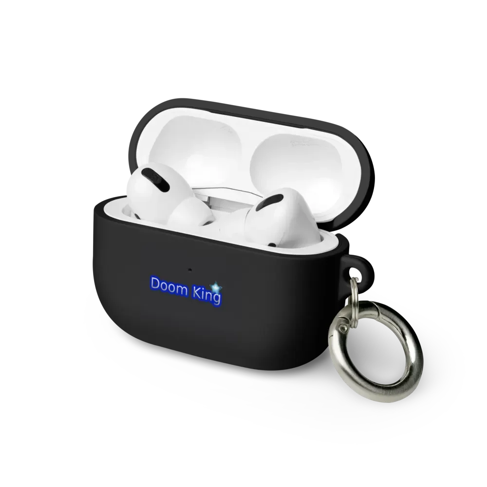 Doom Black Ear pod case product image (3)
