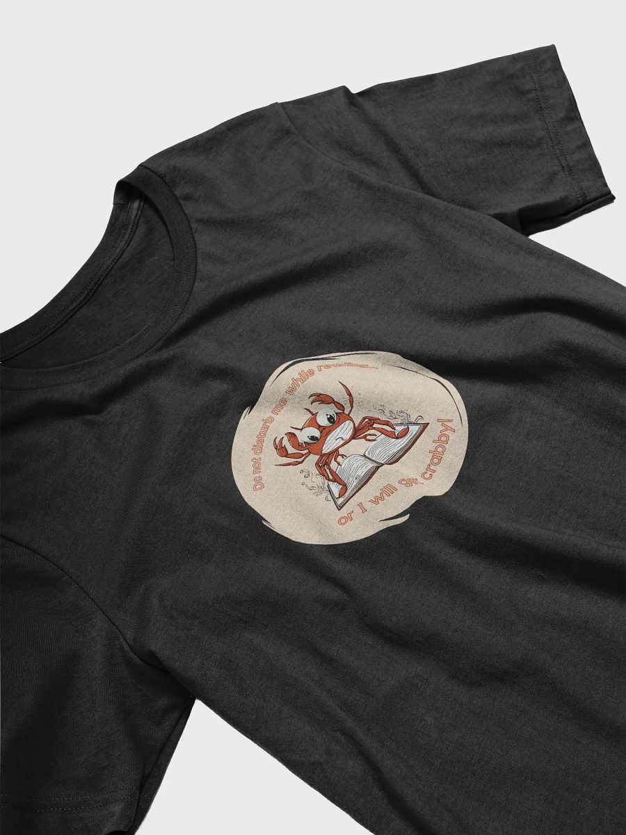 Do Not Disturb me While Reading Crab T-shirt product image (30)