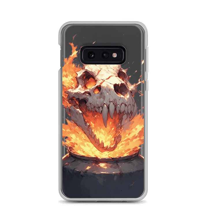 Inferno Skull Clear Case for Samsung® product image (3)