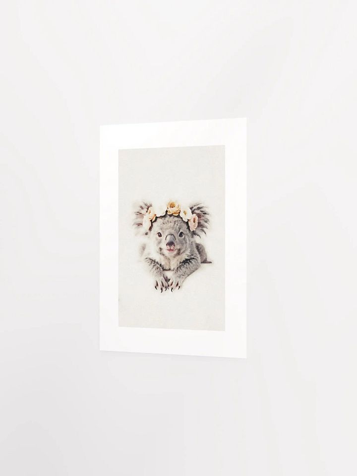 Serene Koala Passepartout Print product image (12)