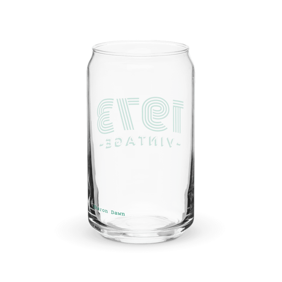 Vintage 1973 Can-Shaped Glass product image (8)