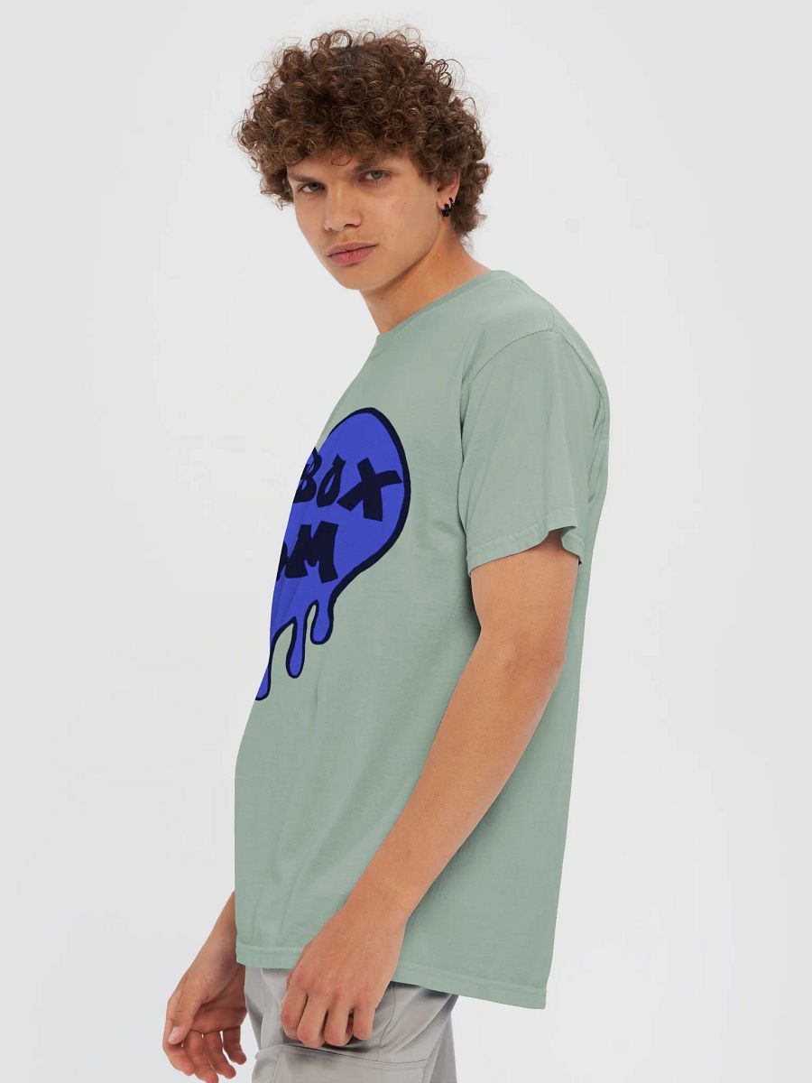 UNISEX HOT BOX FAM SOLID ROYAL BLUE LOGO TEE product image (76)