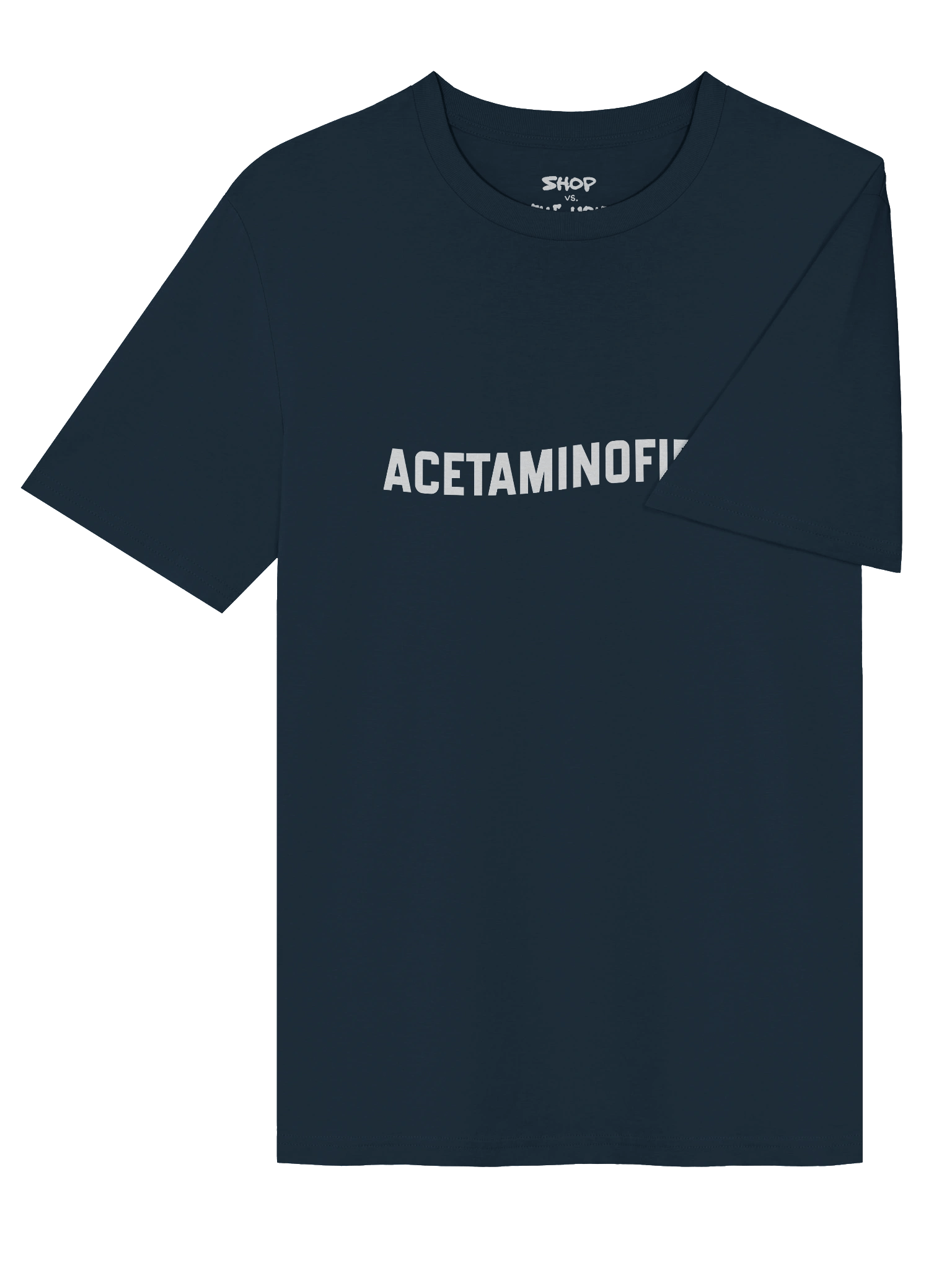 ACETAMINOFIEND white cotton tee product image (33)