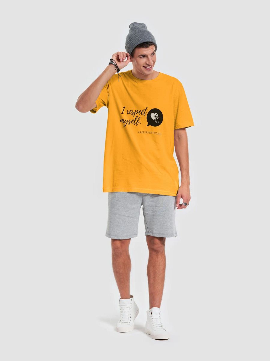I respect myself Dark Unisex Super soft T-Shirt product image (44)