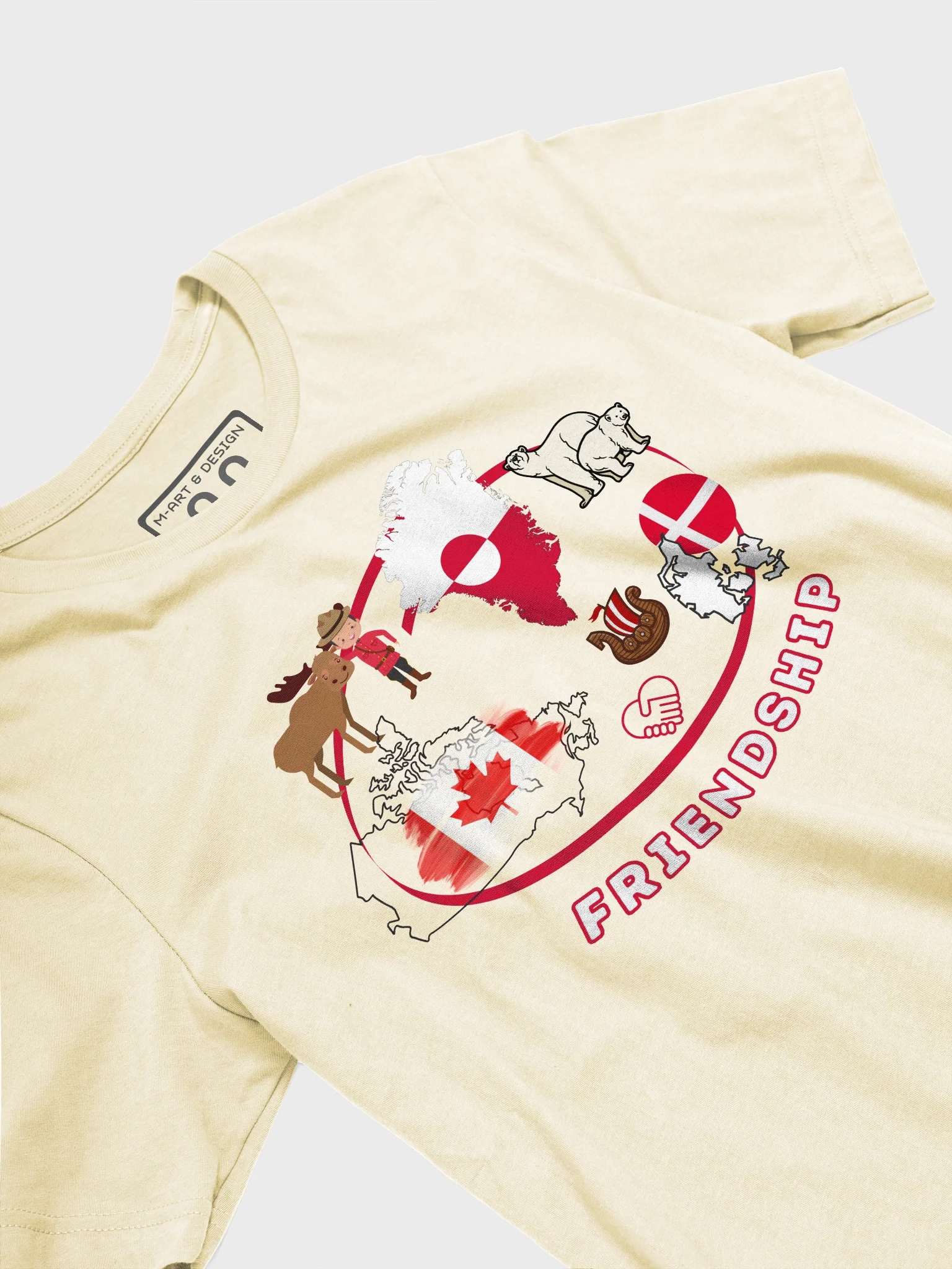 Greenland Explorer Unisex T-Shirt - CanDanGreen product image (3)