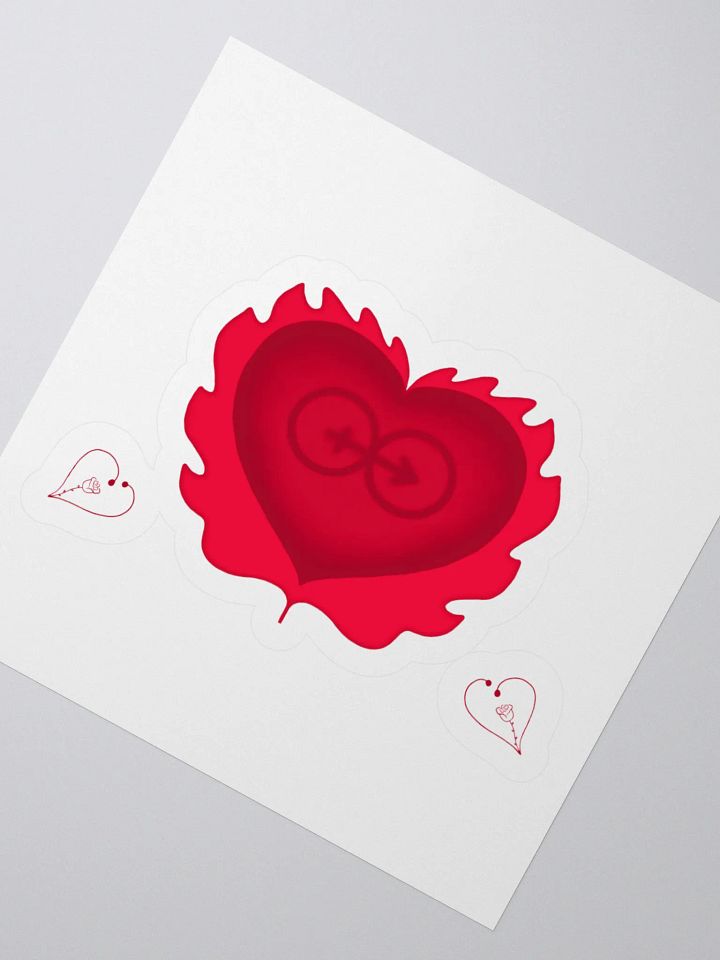 Eternal Love Kiss Cut Stickers product image (7)