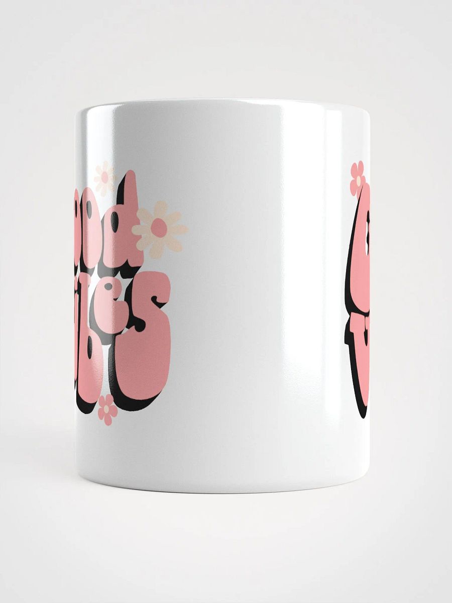 [11oz / 15oz / 20oz] Drinking Mug | Good Vibes Daisies product image (13)