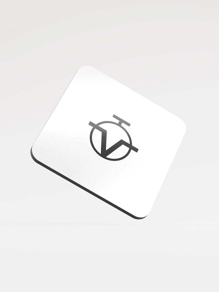 Glossed Cork OVT Coaster - Eco-Friendly Minimalist Design product image (1)