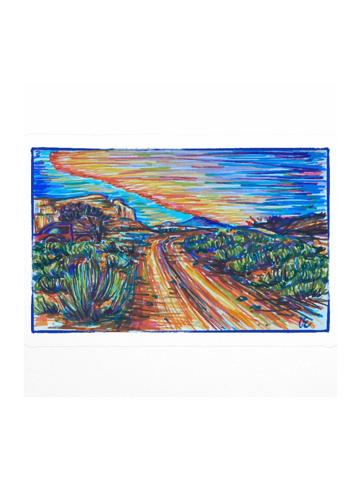 Dreamy Desert Sticker product image (1)