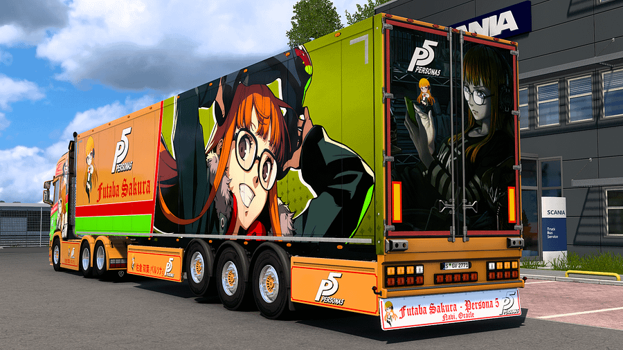 [ETS2] Futaba Sakura - Persona 5 [Combo Skin] product image (5)