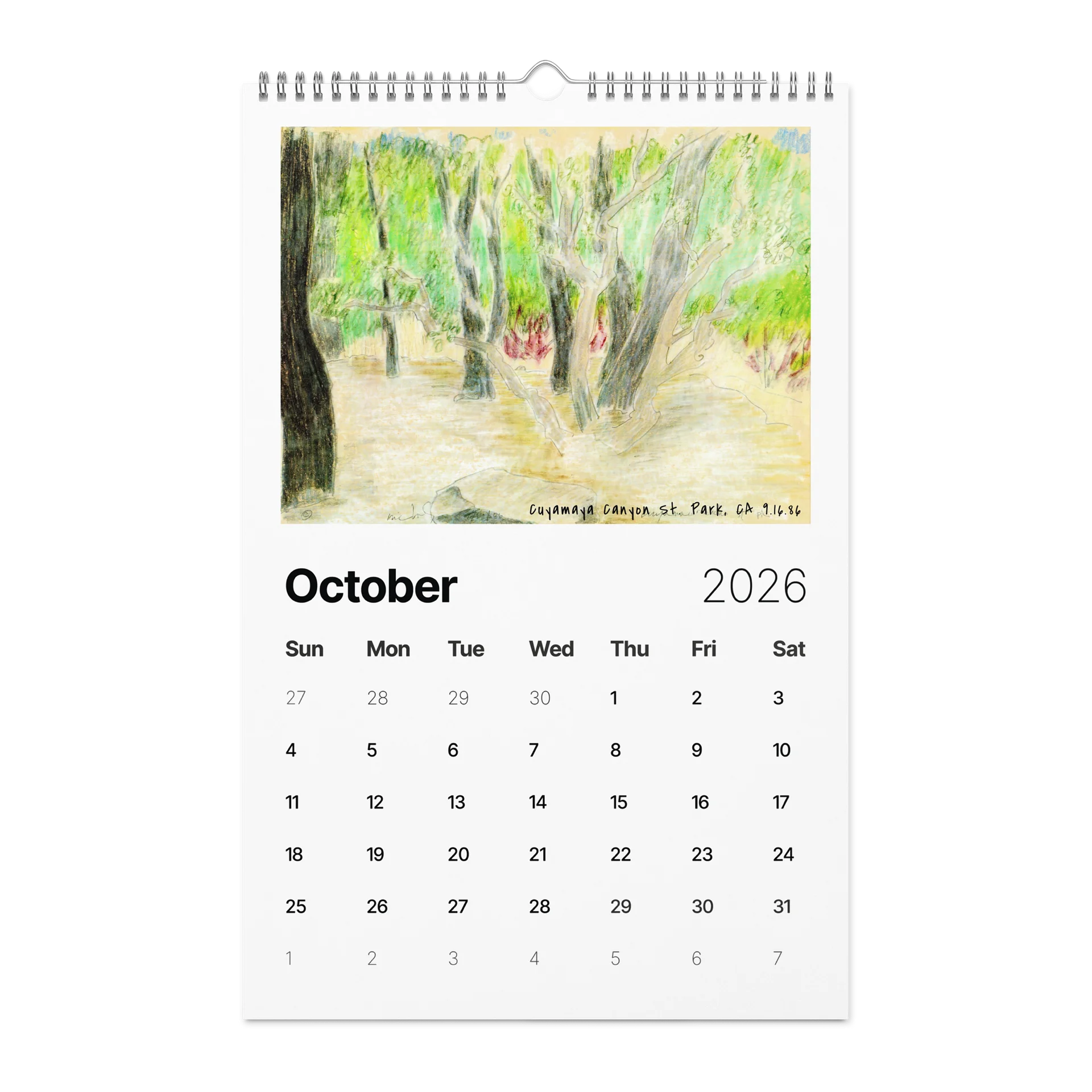 Road Trips 2026 Calendar (Large Format) product image (23)