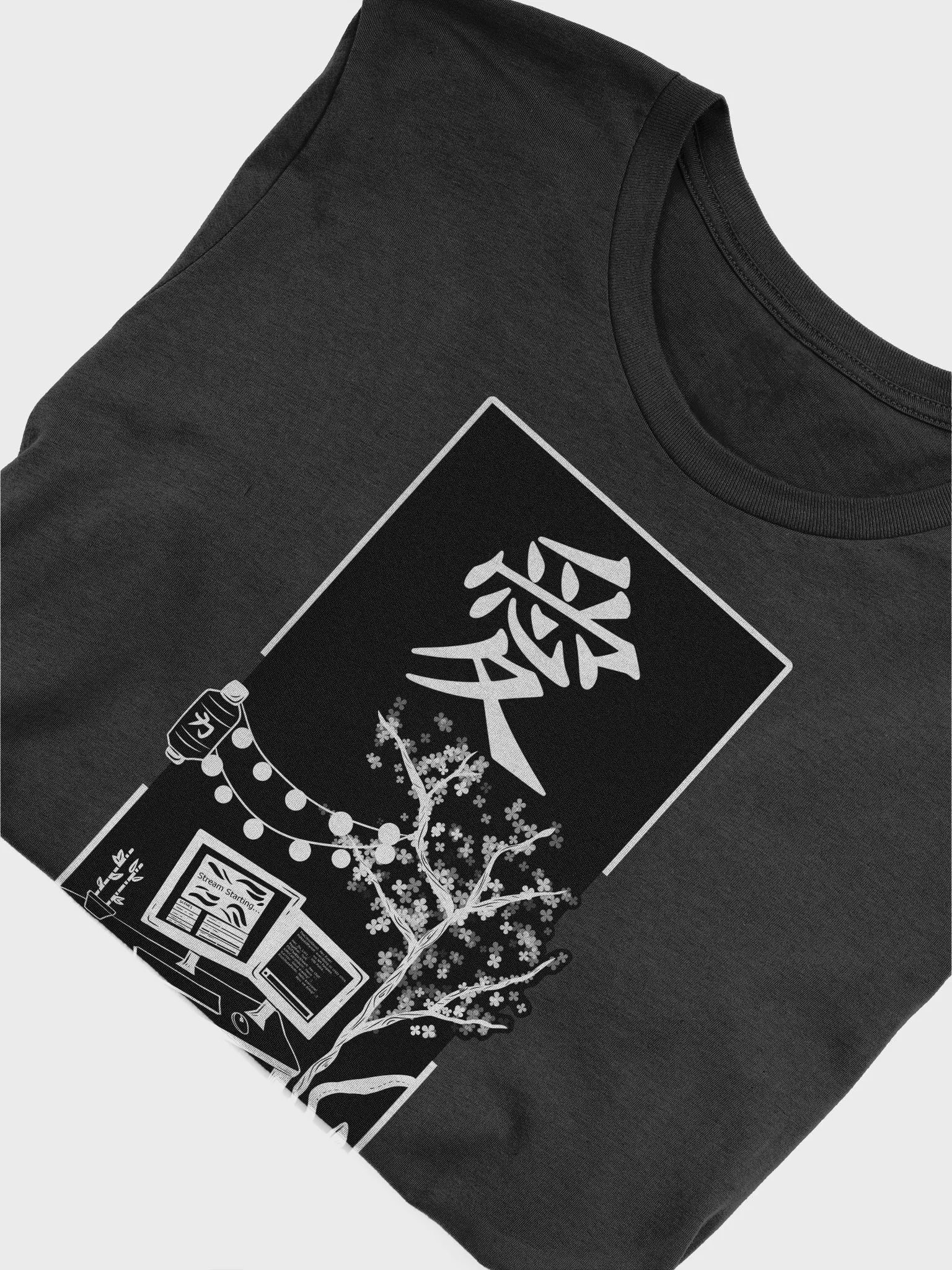 Sakura Streaming Desk Canvas Tee product image (49)