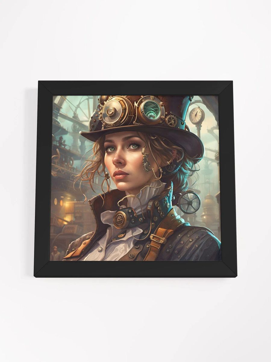 Framed Steampunk Female Poster product image (28)