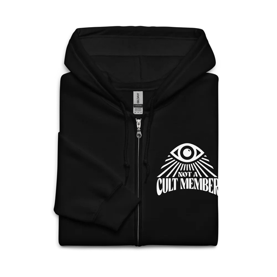 Not A Cult Member Hoodie (Black) product image (5)