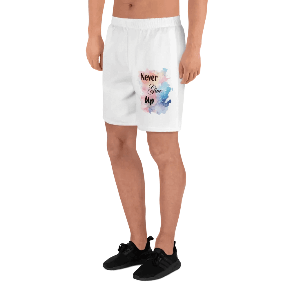 Nebula Never Give Up Athletic Shorts product image (7)